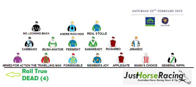 Blue-Diamond-Stakes-2012-Speed-Map