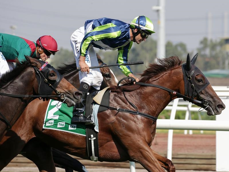 Spanish Whisper wins G2 Kewney Stakes