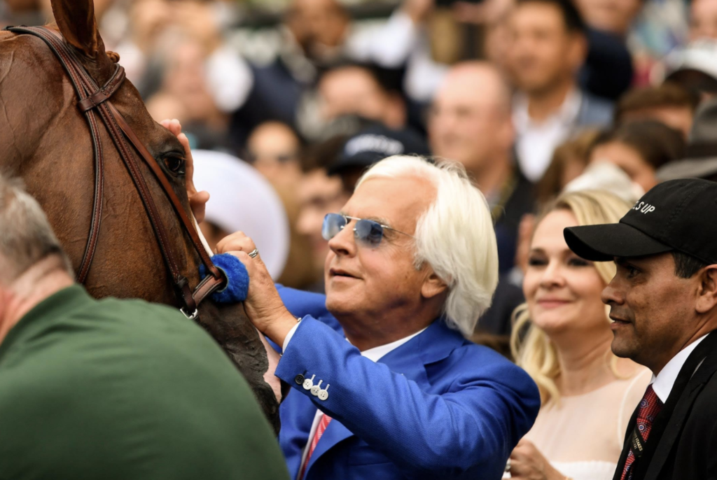 Bob Baffert with Justify | Just Horse Racing