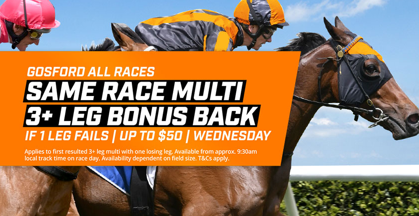 Gosford Guineas day at Gosford Same Race Multi Bet Bonus Back Offer! - Vimarsana News