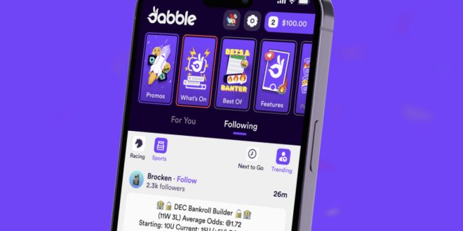 Dabble Betting App Australia | Just Horse Racing