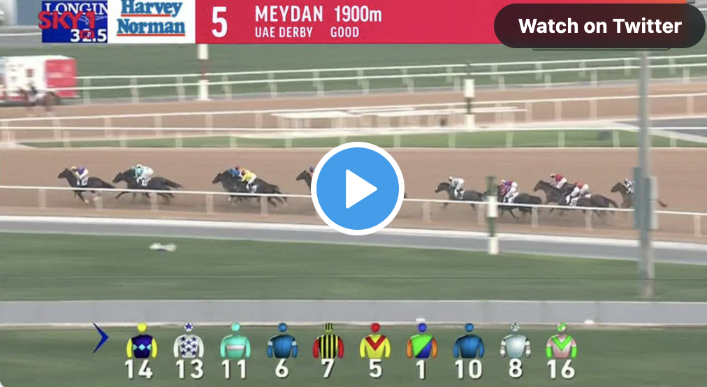 Watch ðŸ"º Damian Lane lands UAE Derby - Vimarsana News