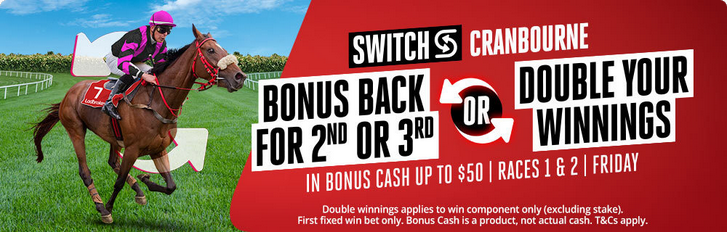 Cranbourne switch | Just Horse Racing