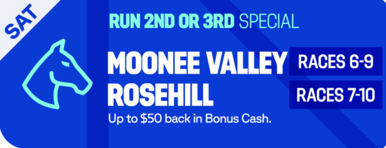 Moonee Valley and Rosehill bonus | Just Horse Racing