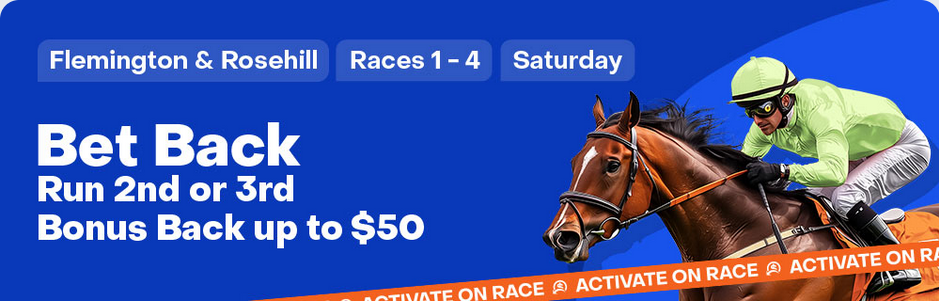 Flemington & Rosehill Bet Back Saturday | Just Horse Racing
