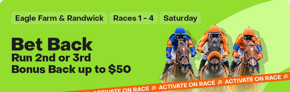Eagle Farm & Randwick bet back | Just Horse Racing