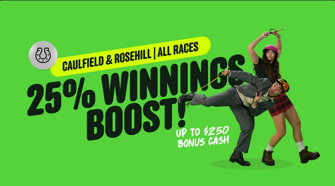 Caulfield & Rosehill Boost | Just Horse Racing