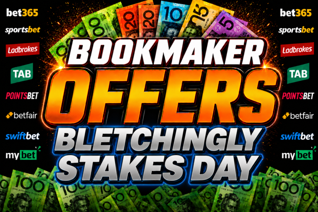 Bletchingly Stakes day at Caulfield Races Betting Sites:Apps Offers, Free Promo Codes and Bonuses | Just Horse Racing