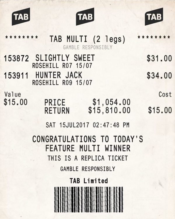 racing multi rosehill | Just Horse Racing