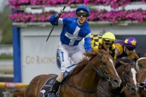 Star Witness winning the 2010 Blue Diamond - sportpix.com.au